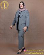 کت بزیاق یقه بلیزر سایزبزرگ