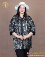 شومیز ساتن آستین رگلان سایزبزرگ