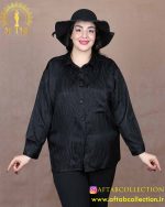 شومیز زارا ژاکارد سایزبزرگ