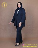 کت و شلوار یقه انگلیسی بزیاق سایزبزرگ