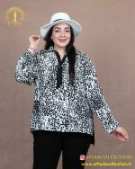شومیز کراواتی سگکدار سایزبزرگ