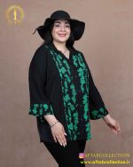 شومیز الیزا جلو طرحدار سایزبزرگ