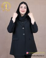 مانتو بزیاق 2 دکمه سایزبزرگ