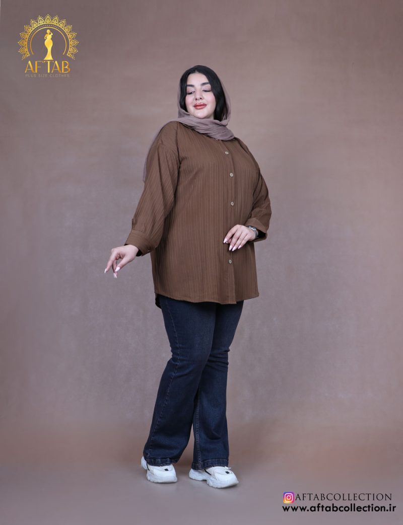 مانتو کراش رنگی سایزبزرگ