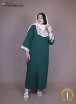 مانتو کفتان نخی سوزندوزی سایزبزرگ