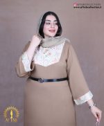 مانتو کفتان نخی سوزندوزی سایزبزرگ