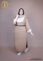مانتو کفتان نخی سوزندوزی سایزبزرگ