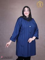 مانتو لوئیز ریش آستین سگک سایزبزرگ