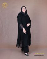 مانتو شانتون خرجکار یاخما سایزبزرگ