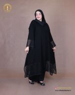 مانتو شانتون خرجکار یاخما سایزبزرگ