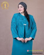 کت دامن نگین خوشه ای سایزبزرگ