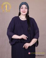 پیراهن پلیسه رنگی سایزبزرگ