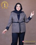 کت و شلوار ترکیبی بزیاق سایزبزرگ