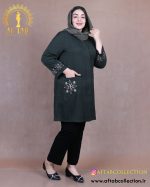 مانتو گلدوزی نوا سایزبزرگ