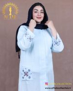 مانتو گلدوزی نوا سایزبزرگ