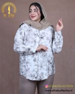 شومیز نخی طرحدار سایزبزرگ