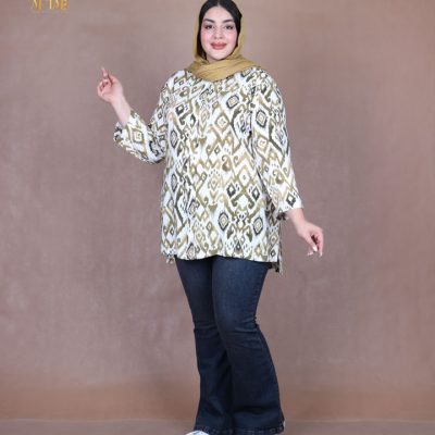 مانتو پری طرحدار مچ پاگون سایزبزرگ