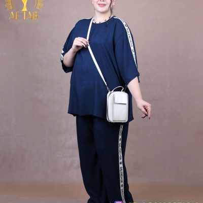 ست بالنسیاگا برموندا سایزبزرگ سورمه ای