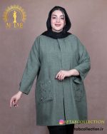 مانتو اسلپ پاپیون سایزبزرگ