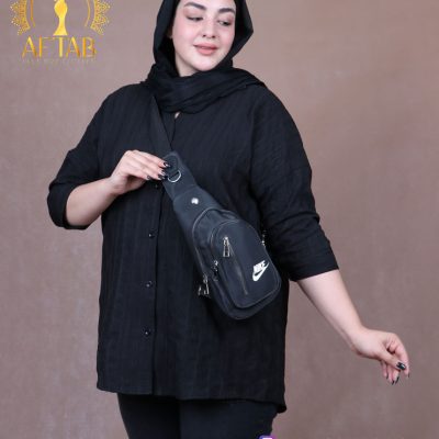 مانتو پشت پیله کوک دوزی سایزبزرگ