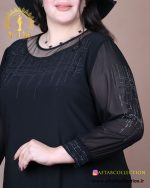 شومیز جودون آستین حریر مچی سایزبزرگ