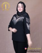 شومیز جودون دالبری نگینی سایزبزرگ
