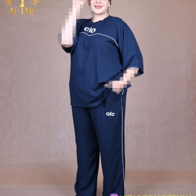 ست برموندا alo سایزبزرگ سورمه ای