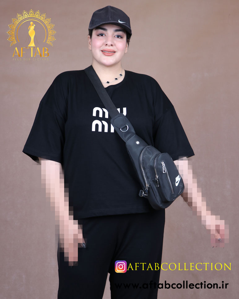 ست نخ پنبه چاپ میو میو سایزبزرگ