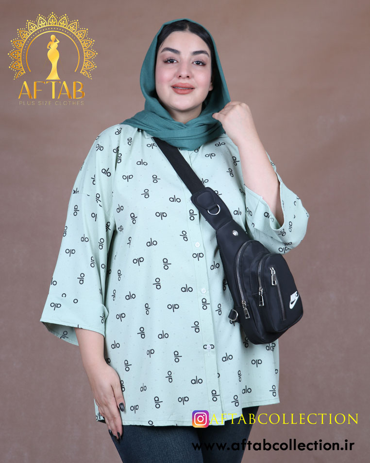 مانتو ینزی چاپ alo سایزبزرگ