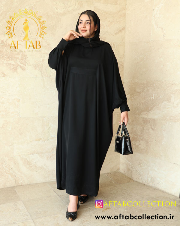 عبا حریر سیلک سایزبزرگ