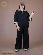 ست ترکیبی پری سیلک زیپدار سایزبزرگ