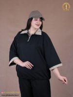 ست ترکیبی پری سیلک زیپدار سایزبزرگ