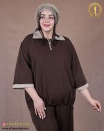 ست ترکیبی پری سیلک زیپدار سایزبزرگ