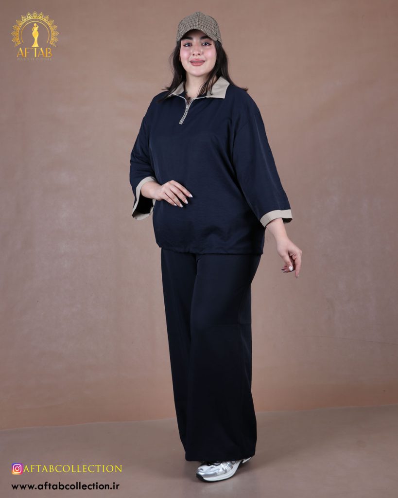 ست ترکیبی پری سیلک زیپدار سایزبزرگ