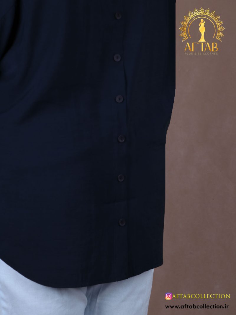 مانتو پری اسلپ پشت دکمه سایزبزرگ