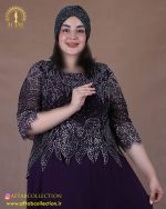 پیراهن مجلسی تمام سنگی سایزبزرگ