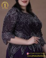 پیراهن مجلسی تمام سنگی سایزبزرگ