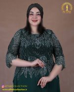 پیراهن مجلسی تمام سنگی سایزبزرگ