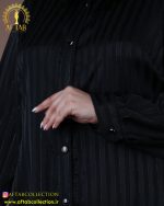 شومیز ساتن لمه راه راه سایزبزرگ