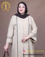 مانتو اسلپ نوار عدسی سایزبزرگ