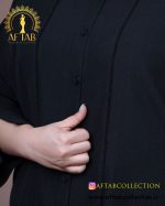 مانتو اسلپ کوتاه نوار عدسی سایزبزرگ نوار عدسی