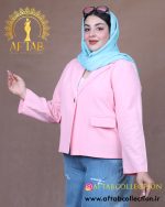 کت کراپ لنین رنگی سایزبزرگ خنک