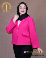 کت کراپ لنین رنگی سایزبزرگ سبک