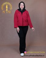 کت کراپ لنین رنگی سایزبزرگ راحت