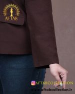 کت کراپ لنین رنگی سایزبزرگ جیب
