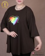 تونیک راحتی کلوش چاپی سایزبزرگ