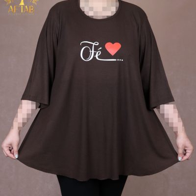 تونیک راحتی کلوش چاپی سایزبزرگ