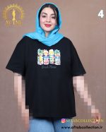 تیشرت دورو پنبه سایزبزرگ