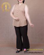 تاپ الیزا یقه هفت سایزبزرگ