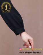 شومیز بالا گیپور دکمه مخفی سایزبزرگ